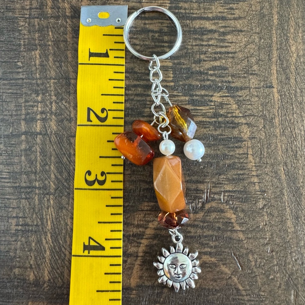 Sun Charm Keychain - NWOT - Picture 5 of 5